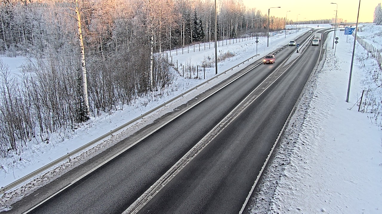 Kelikamerat Kuva Tie 4  Laukaa, Vehniä, Laukaa, Keski-Suomi