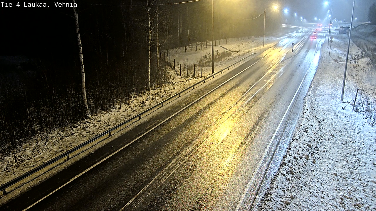 Weather Camera Image Väg 4  Laukaa, Vehniä, Laukaa, Keski-Suomi