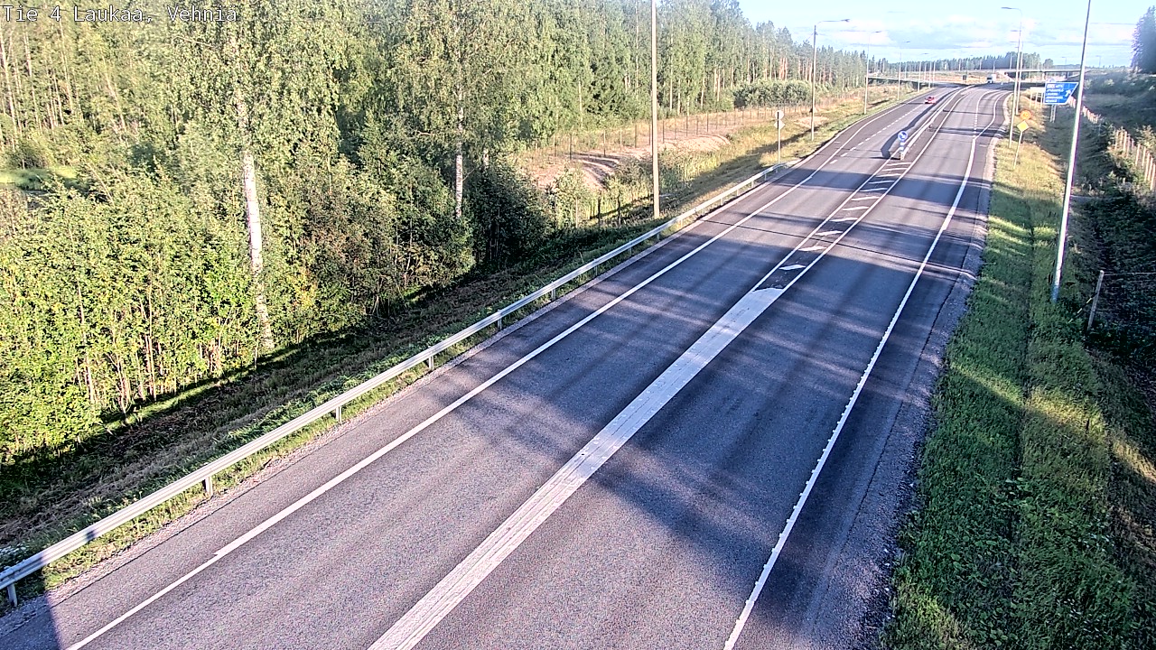 Kelikamerat Kuva Tie 4  Laukaa, Vehniä, Laukaa, Keski-Suomi