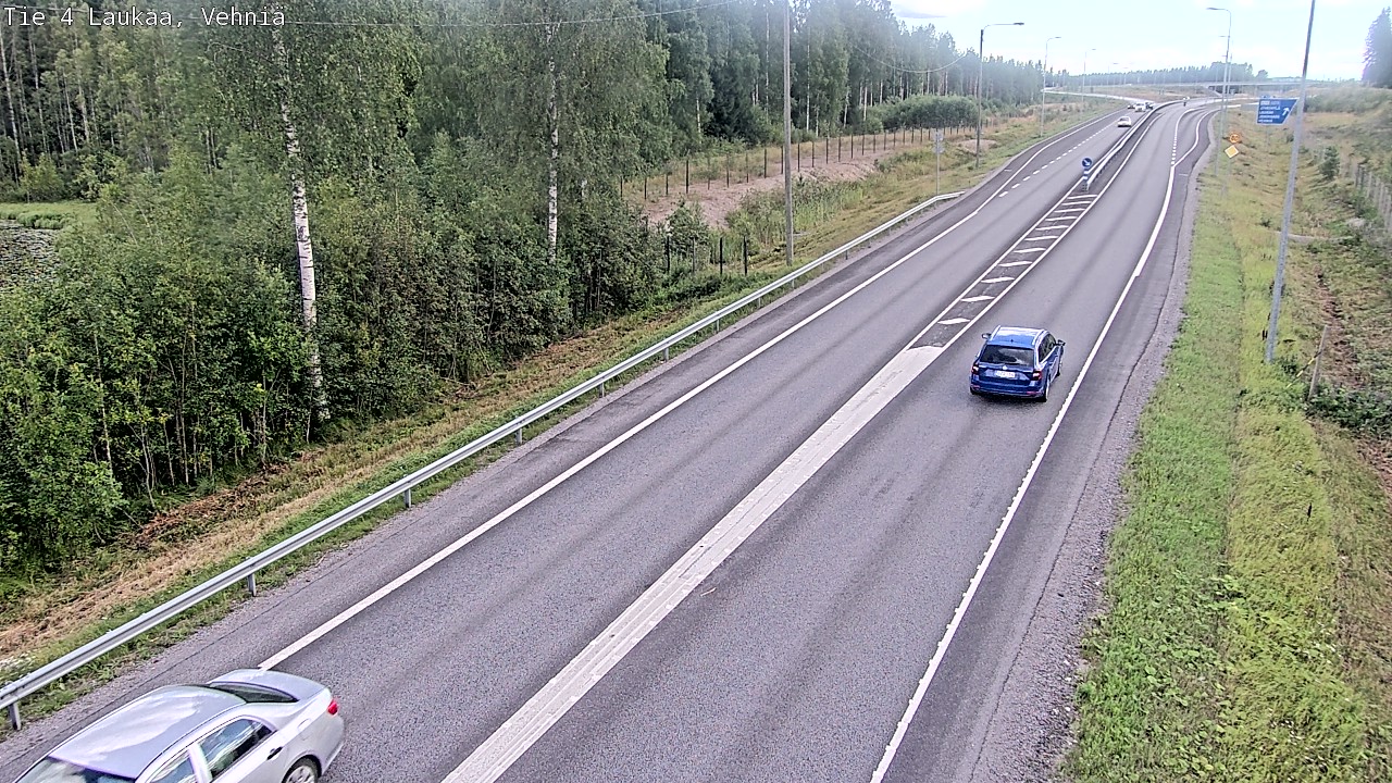 Kelikamerat Kuva Tie 4  Laukaa, Vehniä, Laukaa, Keski-Suomi