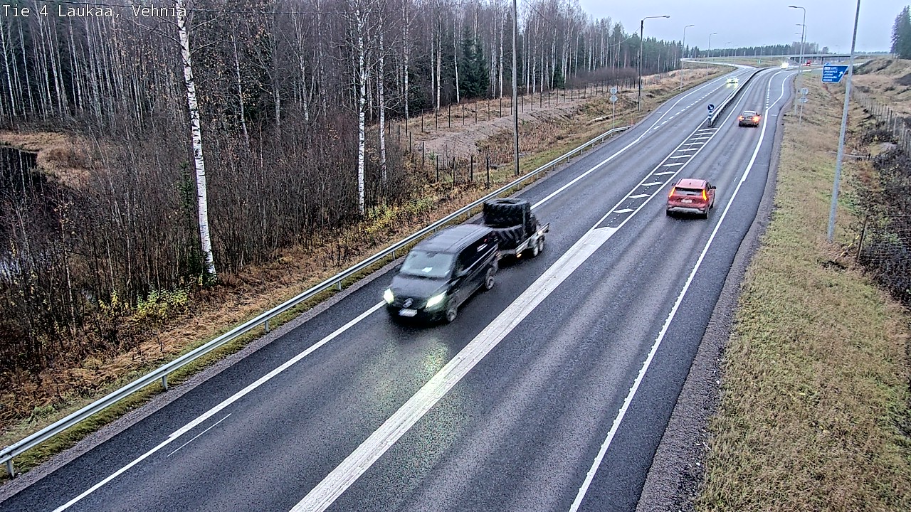 Kelikamerat Kuva Tie 4  Laukaa, Vehniä, Laukaa, Keski-Suomi