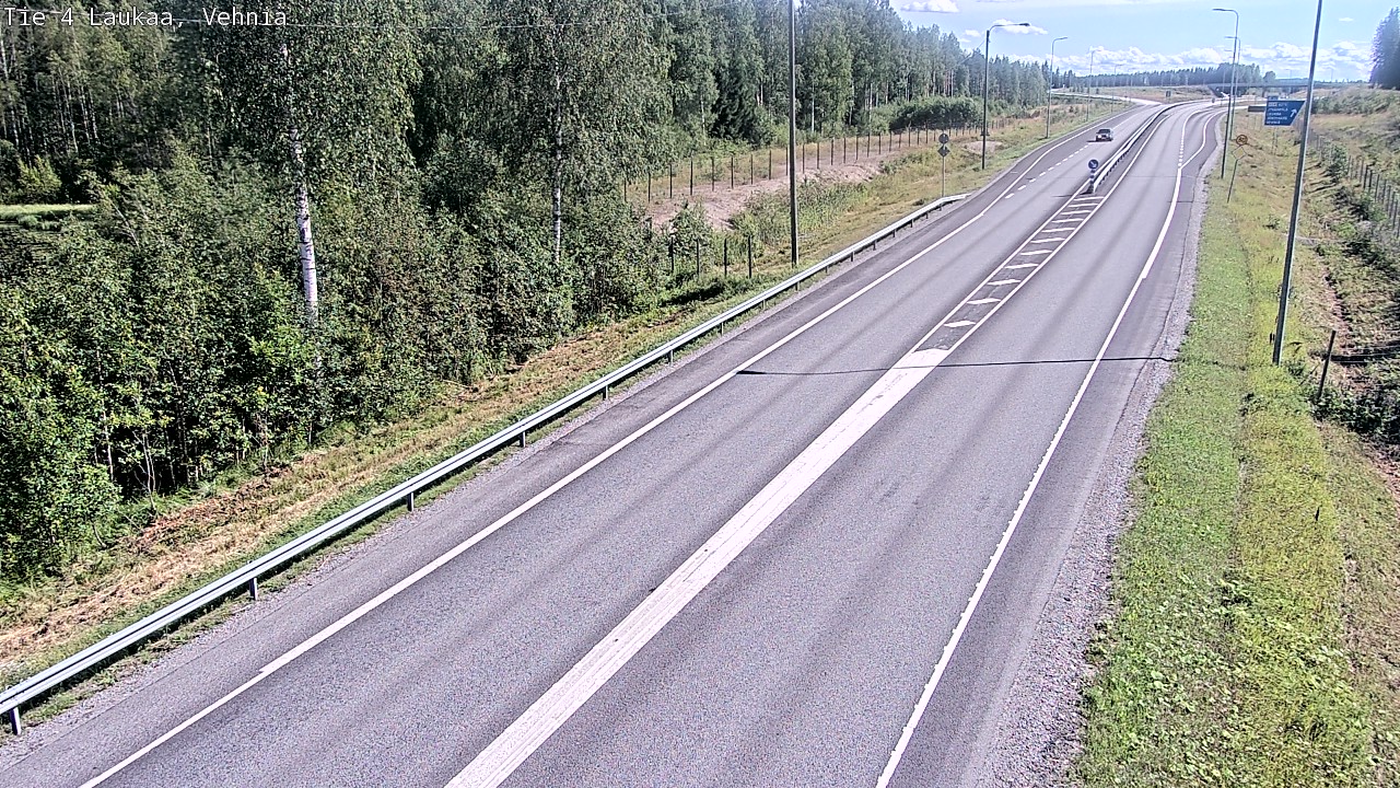 Kelikamerat Kuva Tie 4  Laukaa, Vehniä, Laukaa, Keski-Suomi