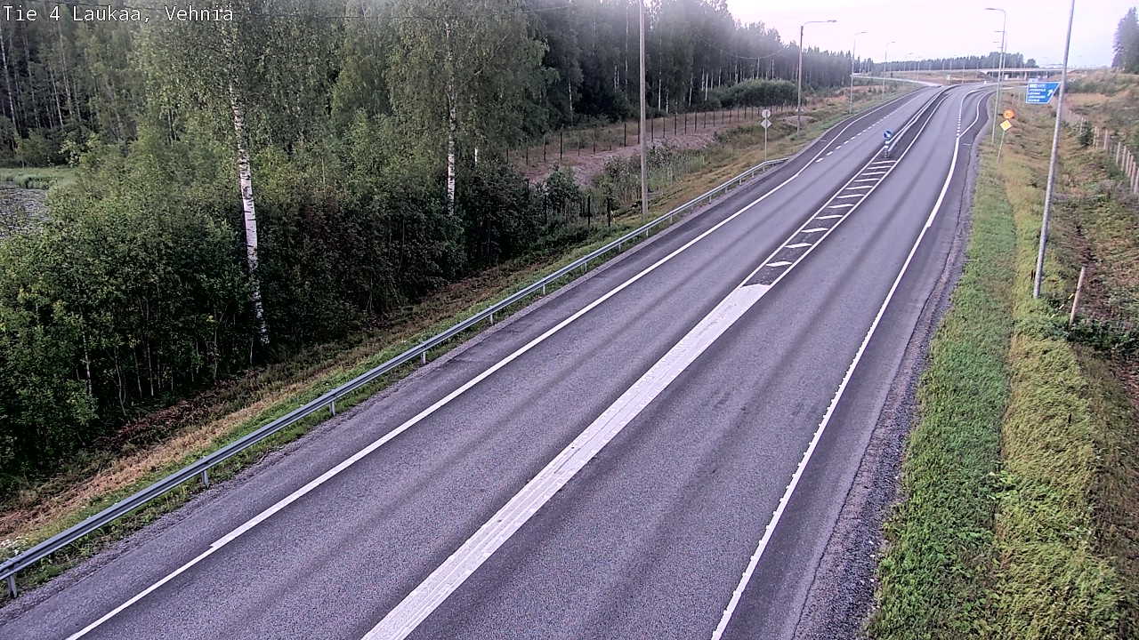 Kelikamerat Kuva Tie 4  Laukaa, Vehniä, Laukaa, Keski-Suomi
