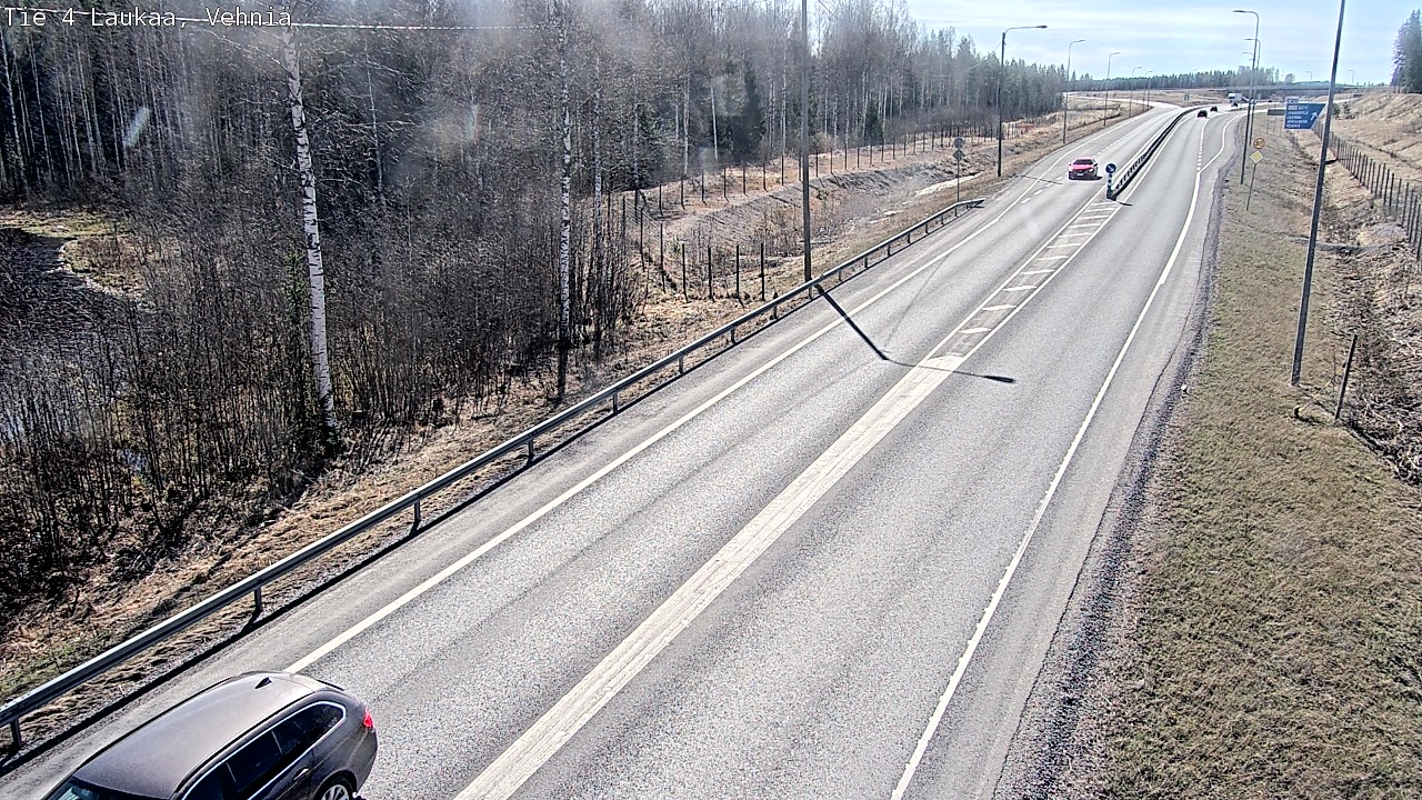 Weather Camera Image Väg 4  Laukaa, Vehniä, Laukaa, Keski-Suomi