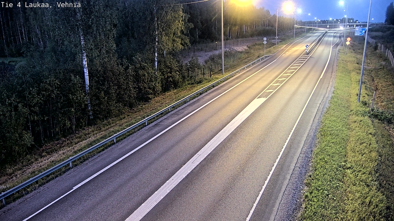 Kelikamerat Kuva Tie 4  Laukaa, Vehniä, Laukaa, Keski-Suomi