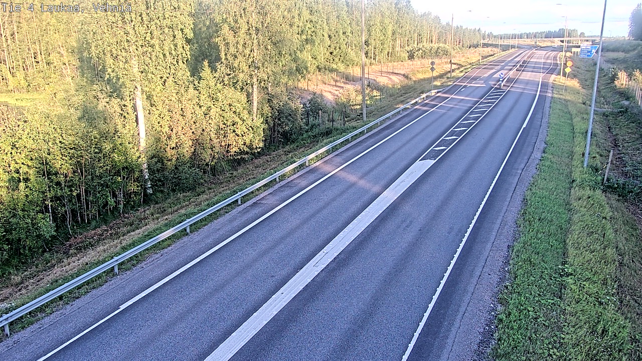 Kelikamerat Kuva Tie 4  Laukaa, Vehniä, Laukaa, Keski-Suomi