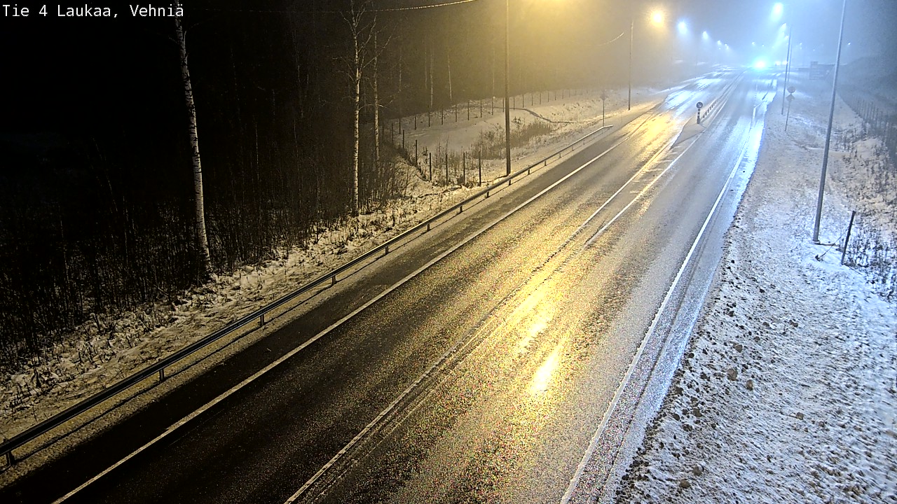 Weather Camera Image Väg 4  Laukaa, Vehniä, Laukaa, Keski-Suomi