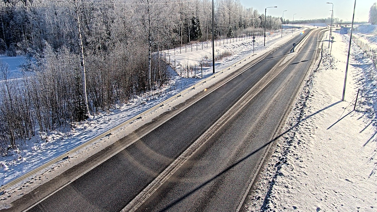 Weather Camera Image Road 4  Laukaa, Vehniä, Laukaa, Keski-Suomi