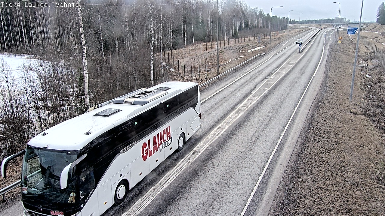Weather Camera Image Väg 4  Laukaa, Vehniä, Laukaa, Keski-Suomi