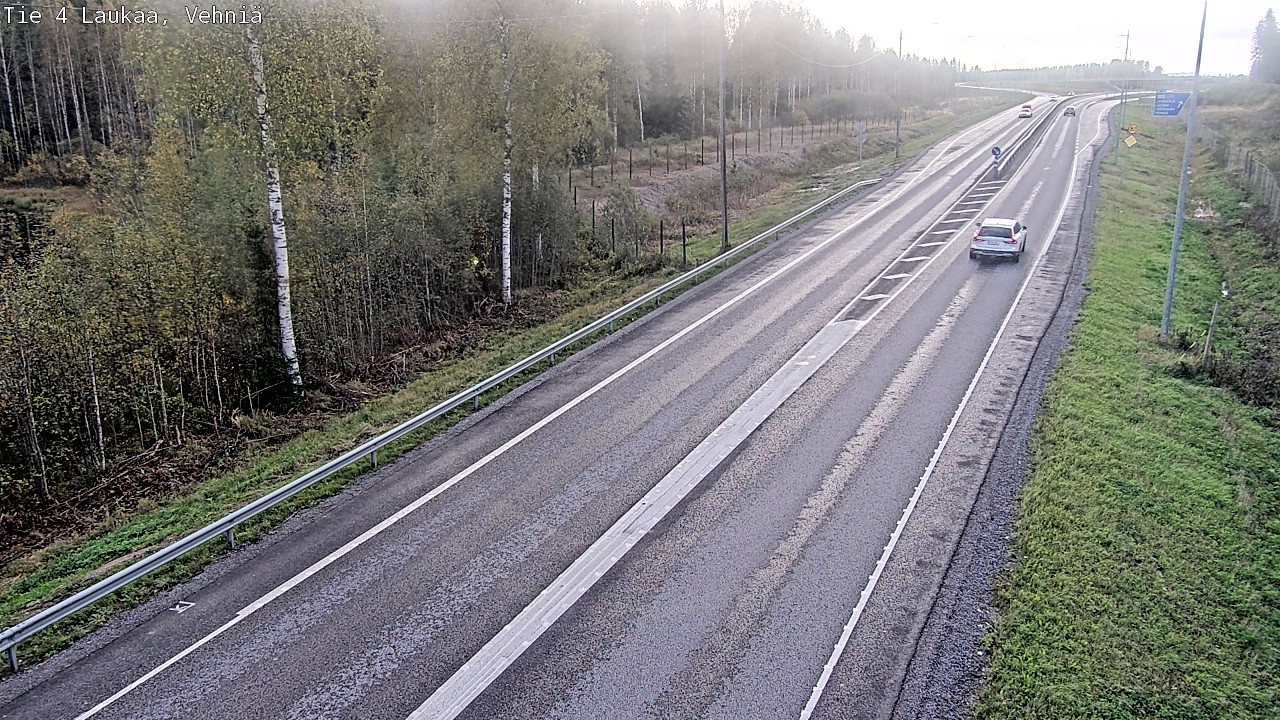 Kelikamerat Kuva Tie 4  Laukaa, Vehniä, Laukaa, Keski-Suomi