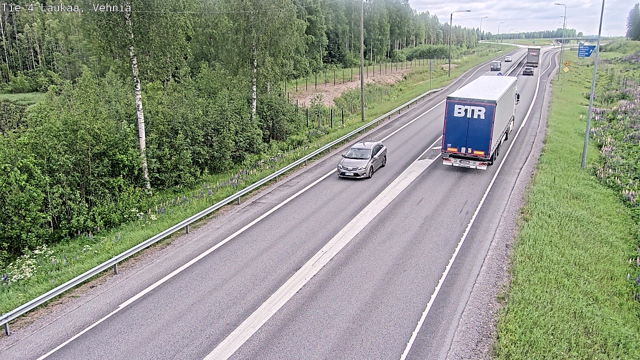Kelikamerat Kuva Tie 4  Laukaa, Vehniä, Laukaa, Keski-Suomi
