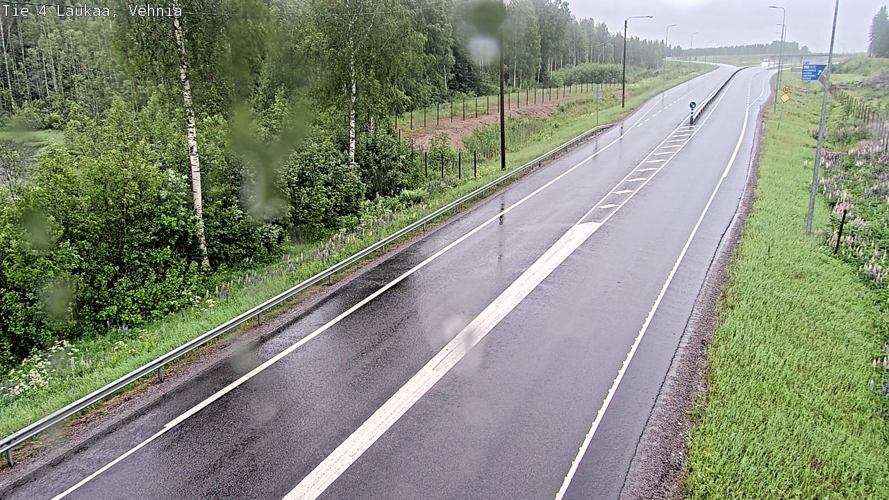 Kelikamerat Kuva Tie 4  Laukaa, Vehniä, Laukaa, Keski-Suomi
