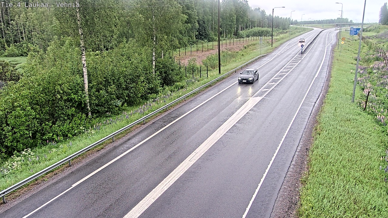 Kelikamerat Kuva Tie 4  Laukaa, Vehniä, Laukaa, Keski-Suomi