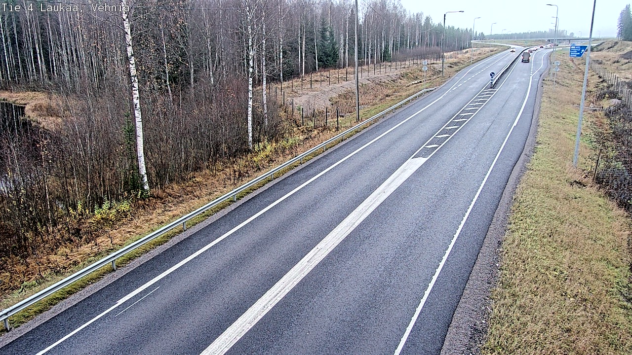 Kelikamerat Kuva Tie 4  Laukaa, Vehniä, Laukaa, Keski-Suomi