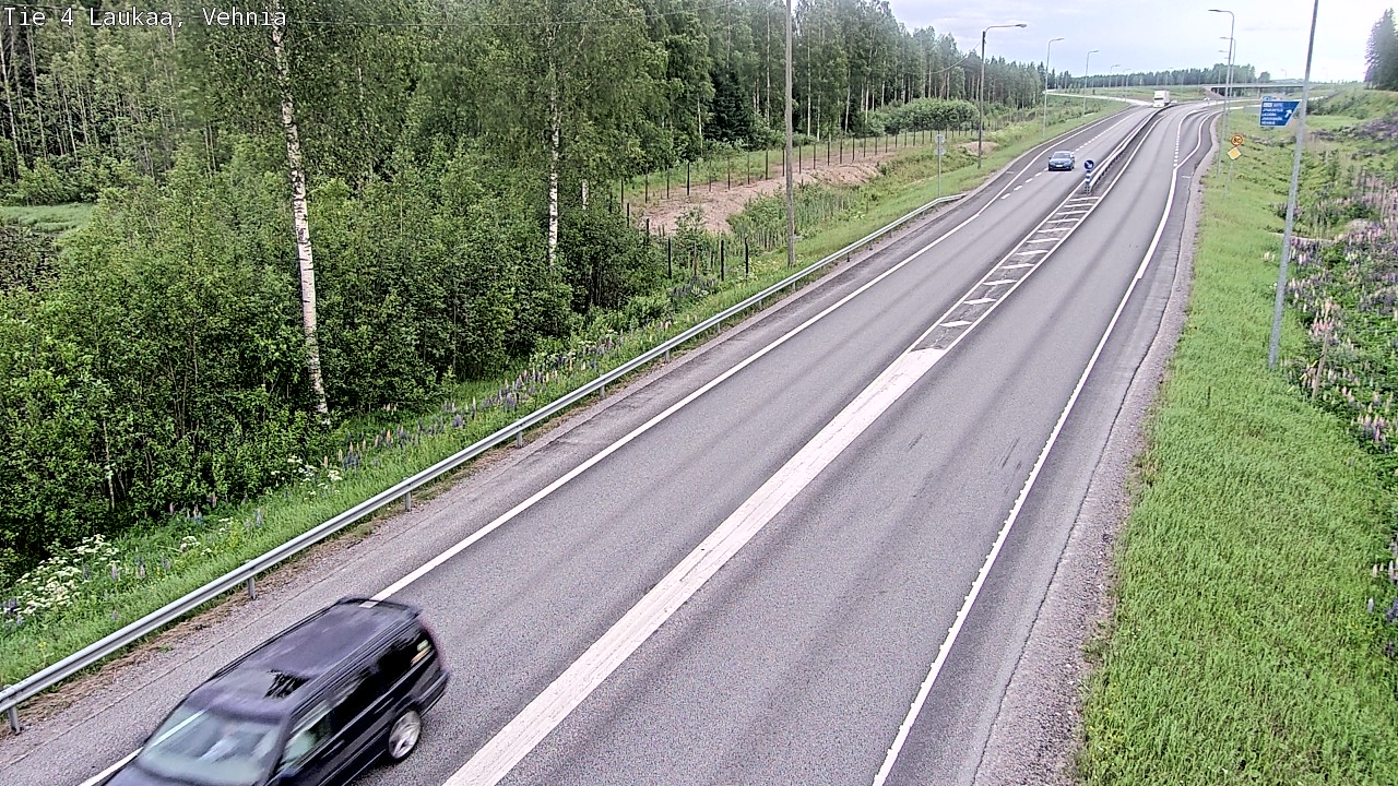 Kelikamerat Kuva Tie 4  Laukaa, Vehniä, Laukaa, Keski-Suomi