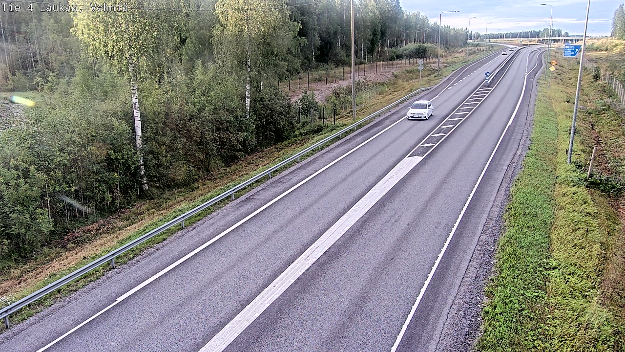 Weather Camera Image Road 4  Laukaa, Vehniä, Laukaa, Keski-Suomi