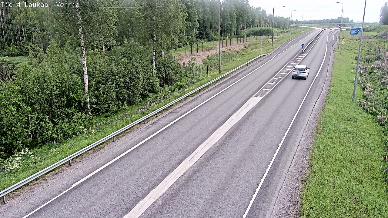 Kelikamerat Kuva Tie 4  Laukaa, Vehniä, Laukaa, Keski-Suomi