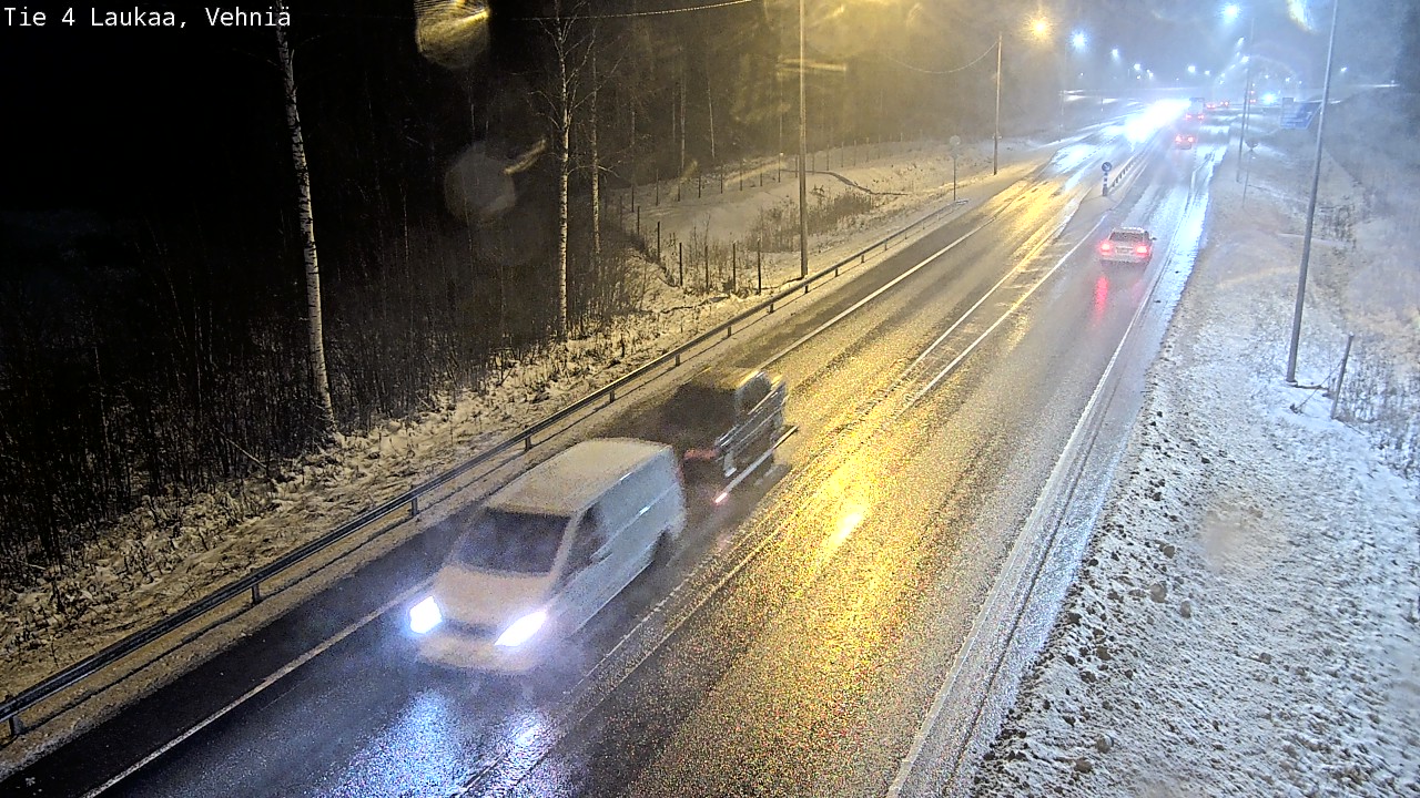 Weather Camera Image Väg 4  Laukaa, Vehniä, Laukaa, Keski-Suomi
