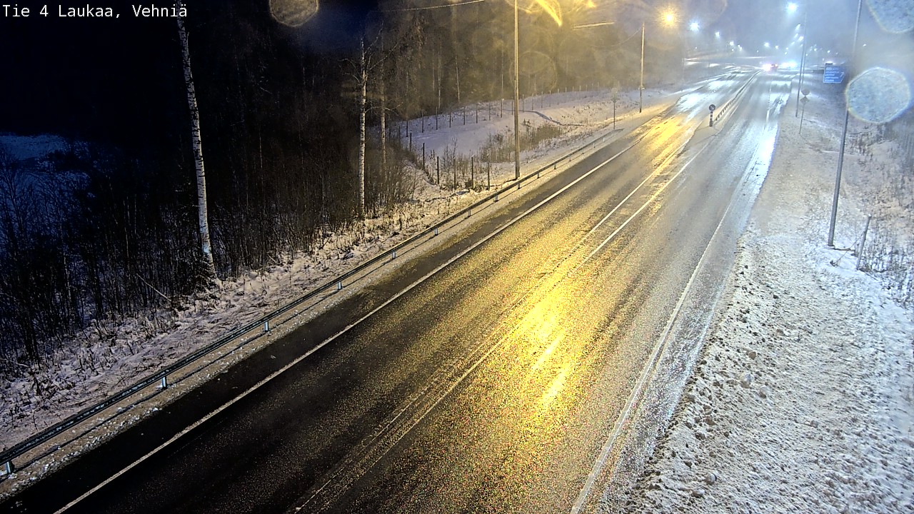 Weather Camera Image Väg 4  Laukaa, Vehniä, Laukaa, Keski-Suomi