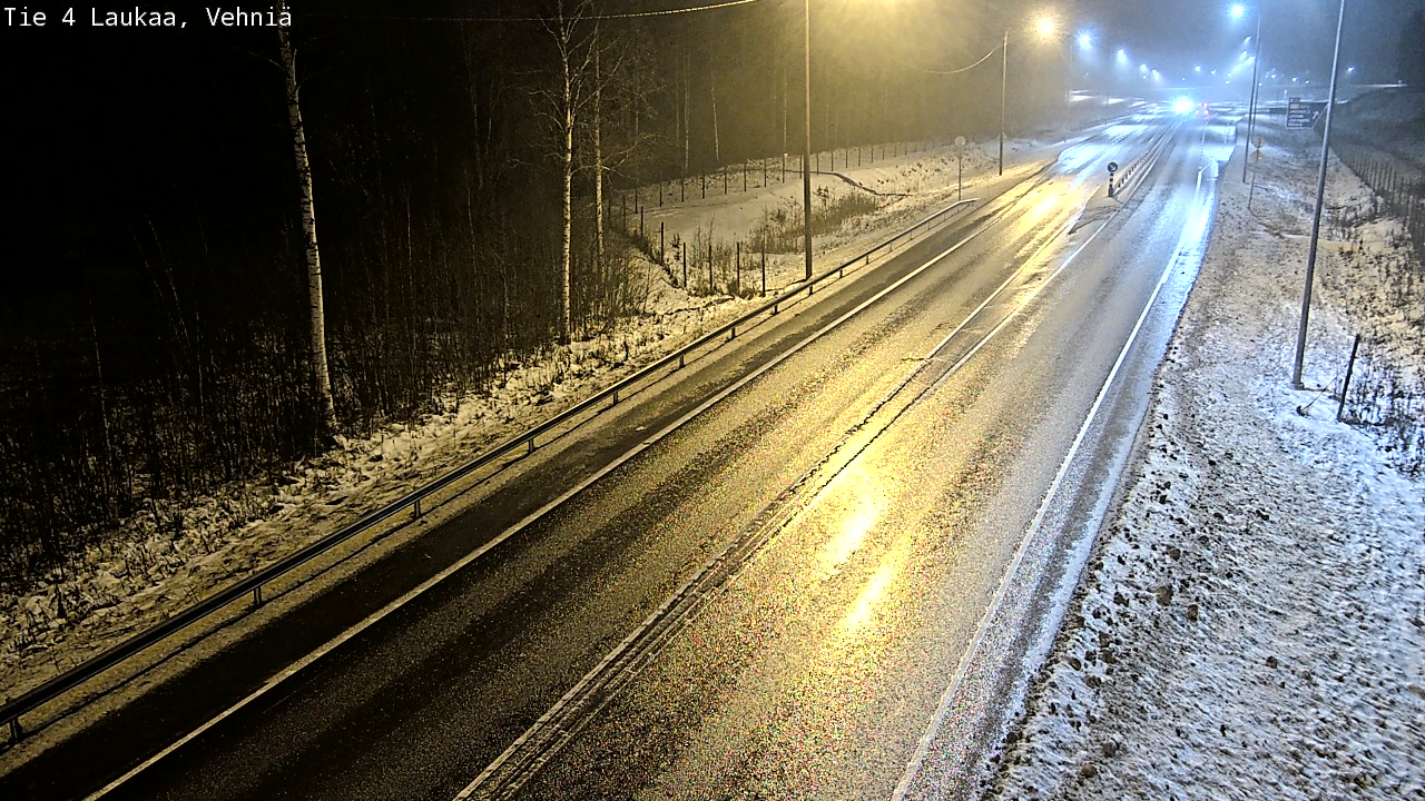 Weather Camera Image Väg 4  Laukaa, Vehniä, Laukaa, Keski-Suomi