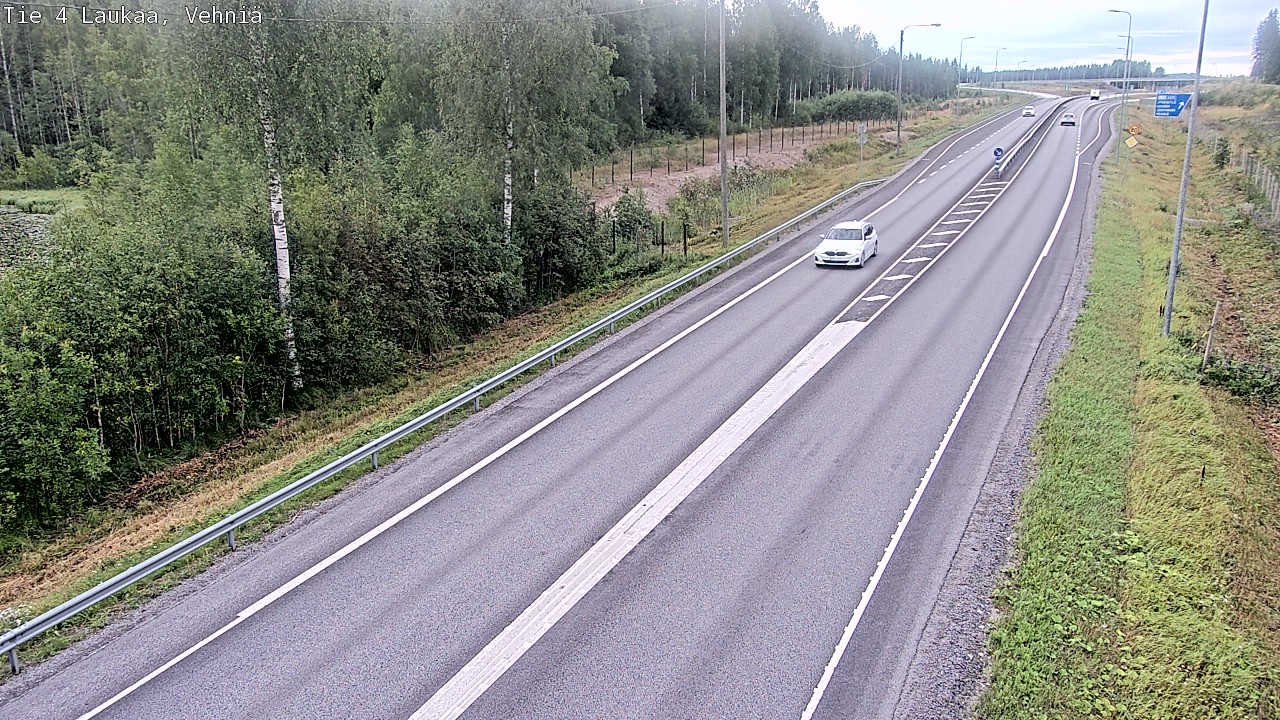 Weather Camera Image Road 4  Laukaa, Vehniä, Laukaa, Keski-Suomi