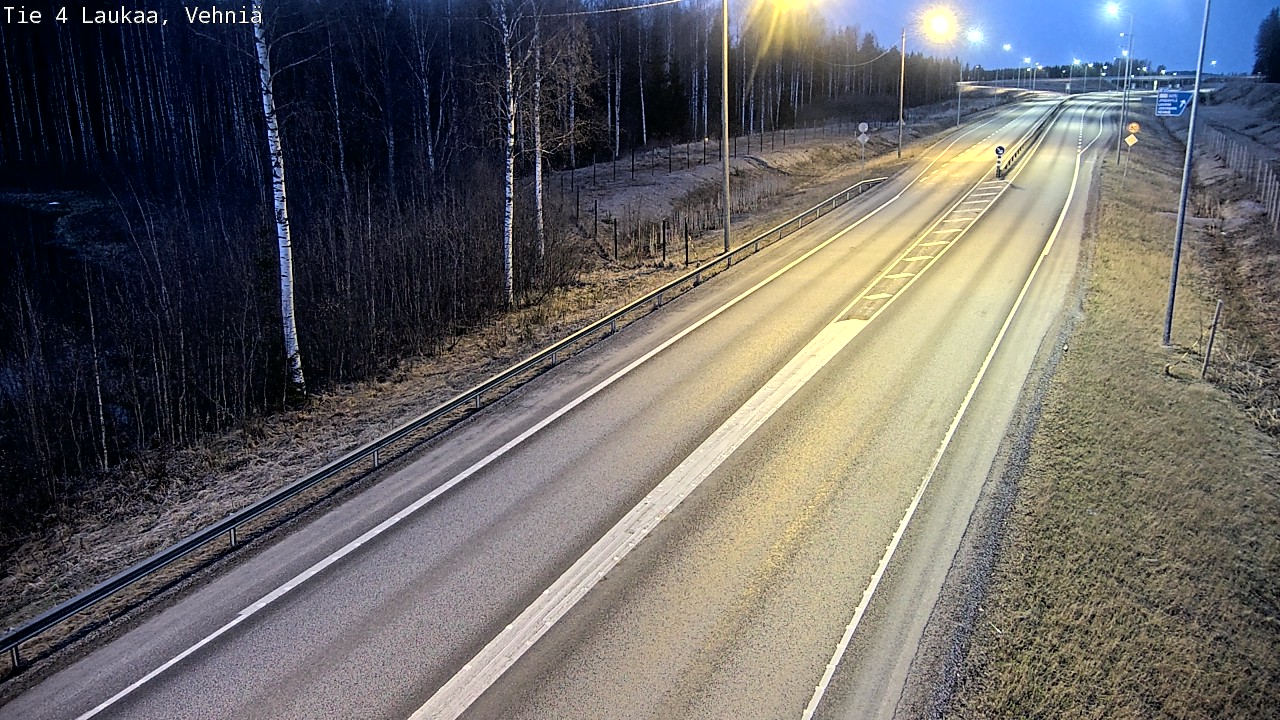 Weather Camera Image Road 4  Laukaa, Vehniä, Laukaa, Keski-Suomi