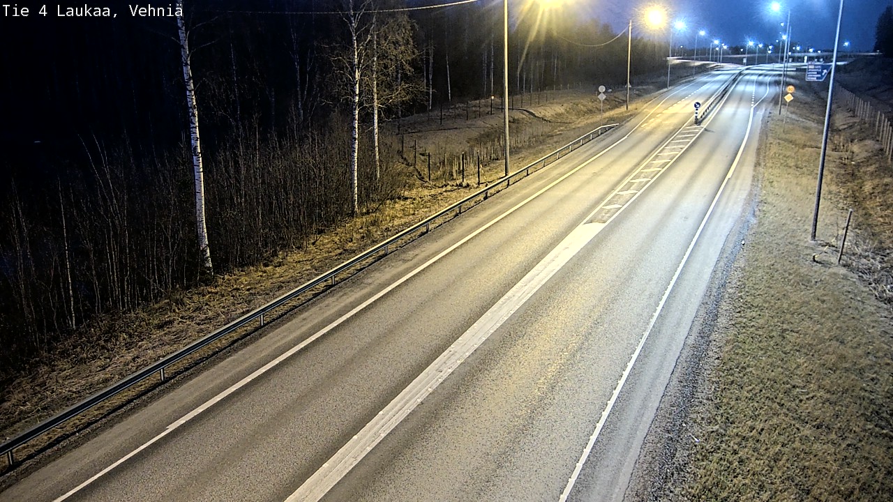 Weather Camera Image Road 4  Laukaa, Vehniä, Laukaa, Keski-Suomi