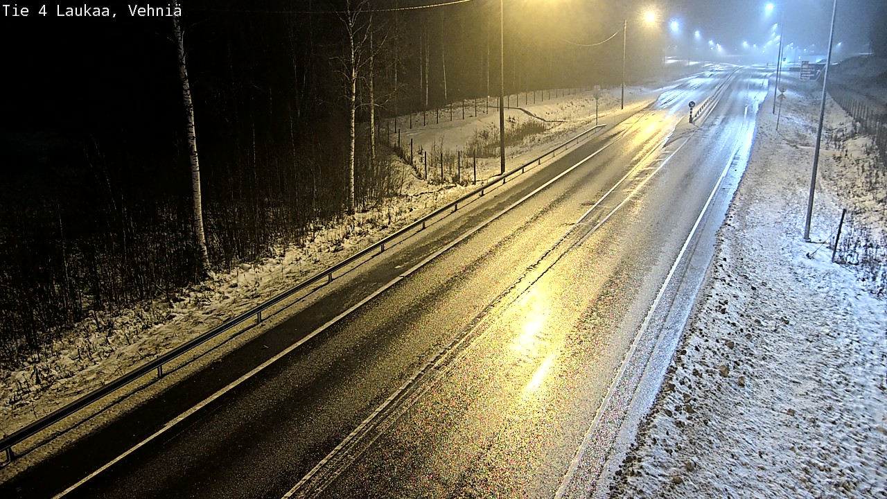 Weather Camera Image Väg 4  Laukaa, Vehniä, Laukaa, Keski-Suomi