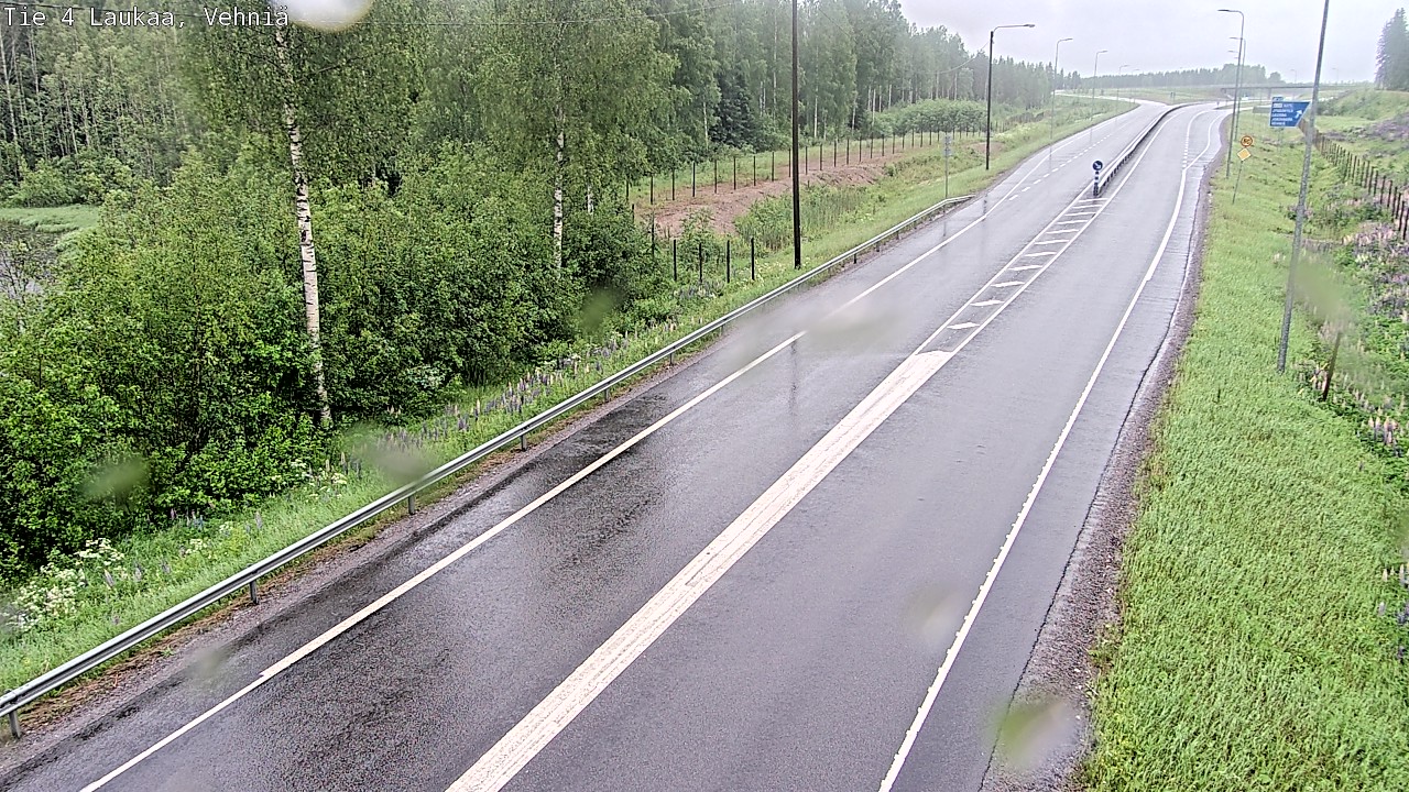 Kelikamerat Kuva Tie 4  Laukaa, Vehniä, Laukaa, Keski-Suomi