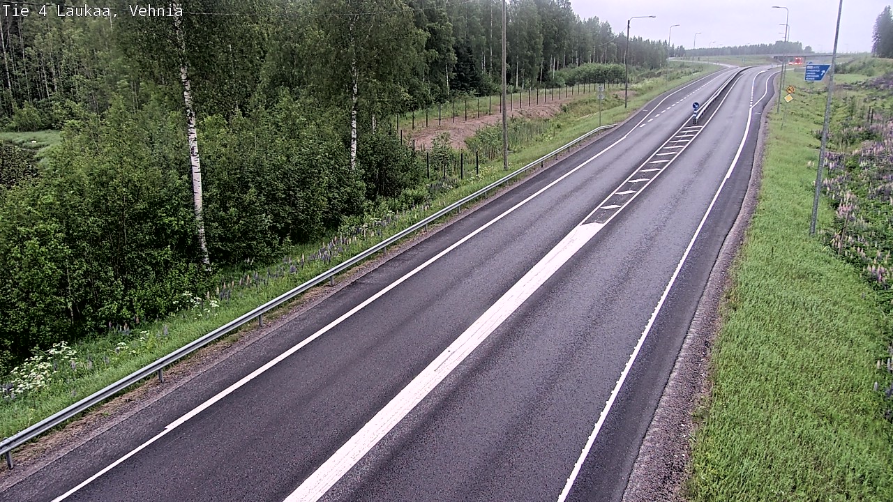 Kelikamerat Kuva Tie 4  Laukaa, Vehniä, Laukaa, Keski-Suomi