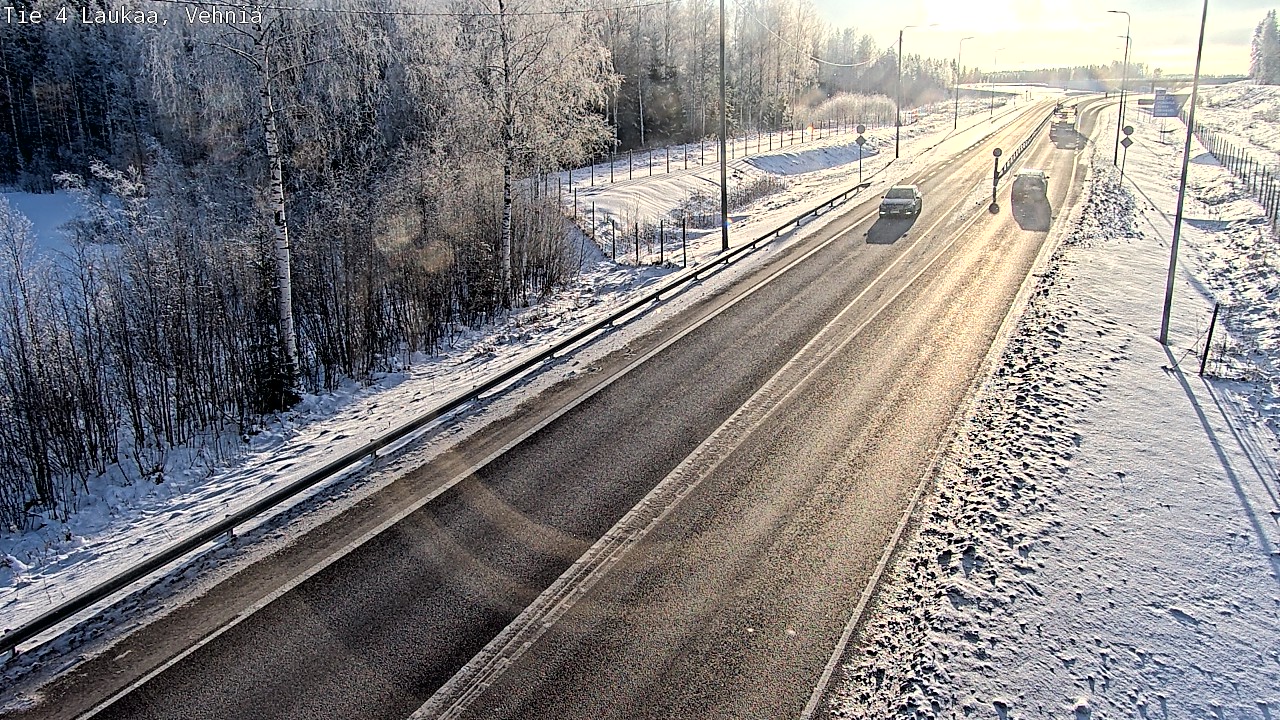 Weather Camera Image Road 4  Laukaa, Vehniä, Laukaa, Keski-Suomi