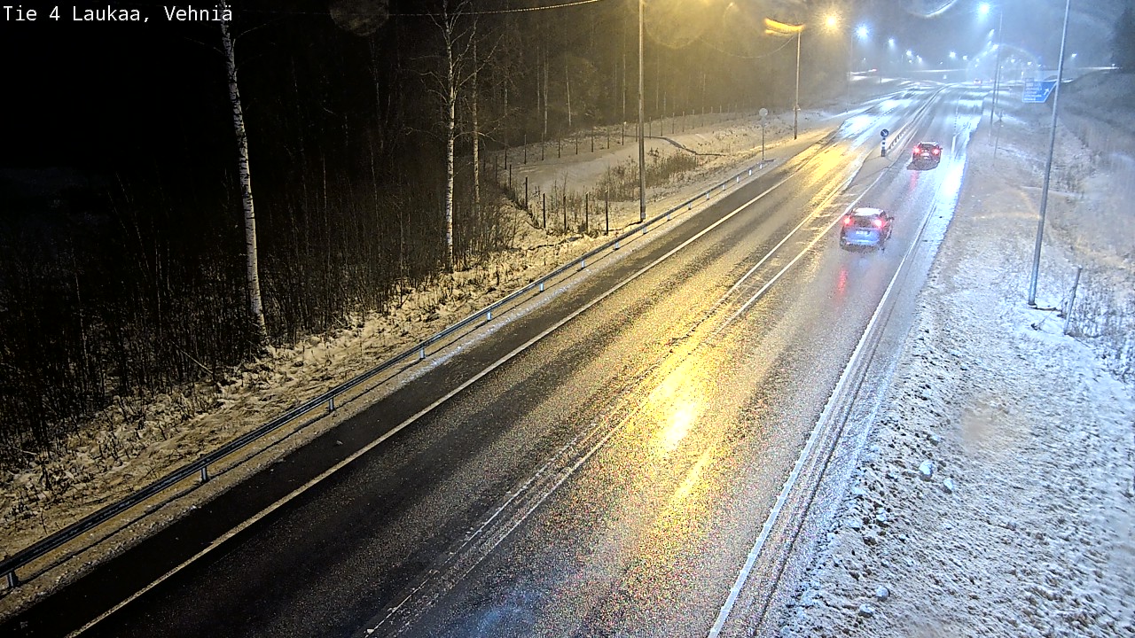 Weather Camera Image Väg 4  Laukaa, Vehniä, Laukaa, Keski-Suomi