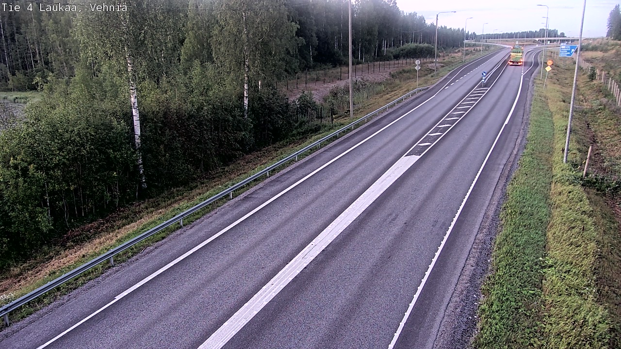 Kelikamerat Kuva Tie 4  Laukaa, Vehniä, Laukaa, Keski-Suomi