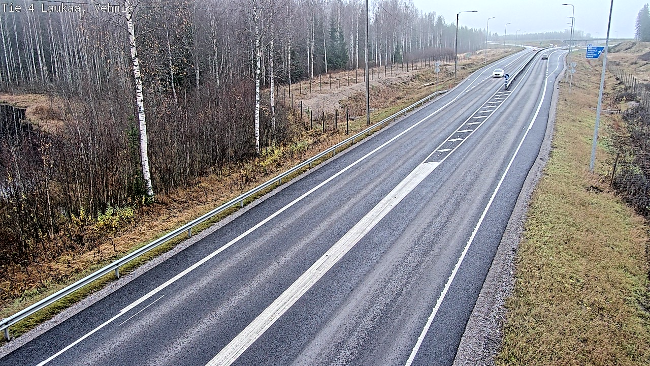 Kelikamerat Kuva Tie 4  Laukaa, Vehniä, Laukaa, Keski-Suomi
