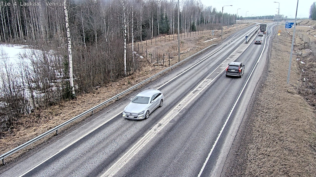 Weather Camera Image Väg 4  Laukaa, Vehniä, Laukaa, Keski-Suomi