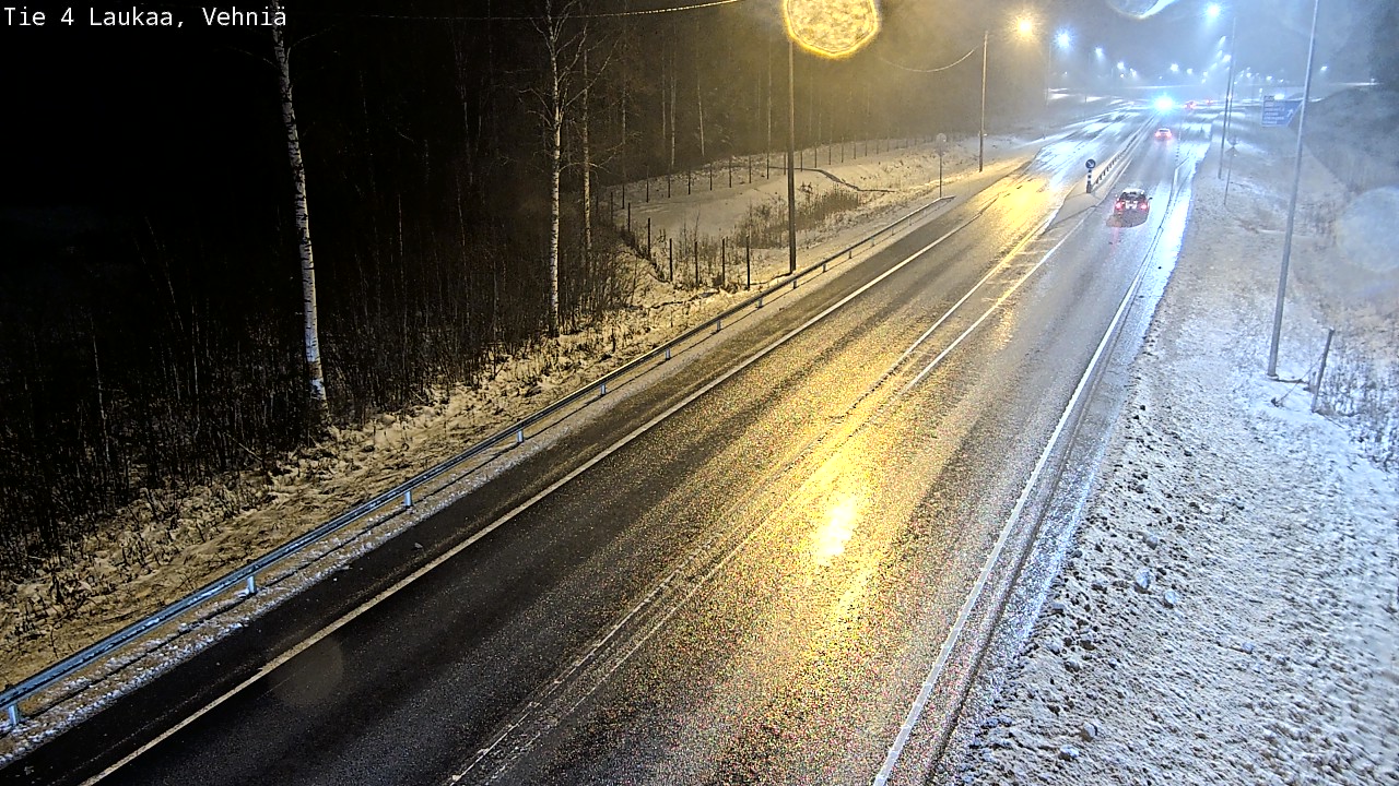 Weather Camera Image Väg 4  Laukaa, Vehniä, Laukaa, Keski-Suomi