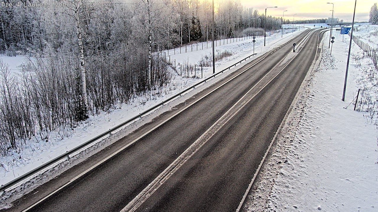 Weather Camera Image Road 4  Laukaa, Vehniä, Laukaa, Keski-Suomi