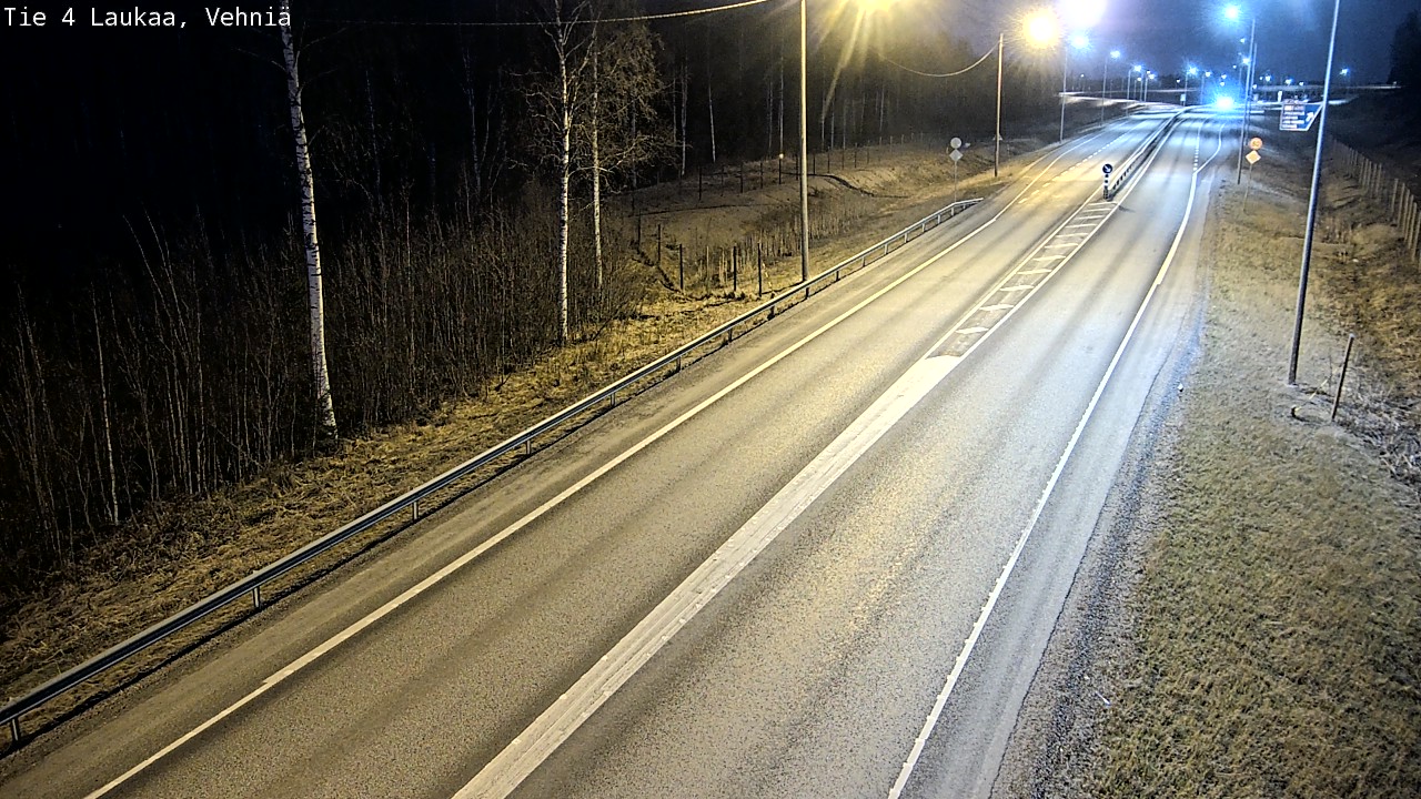 Weather Camera Image Väg 4  Laukaa, Vehniä, Laukaa, Keski-Suomi