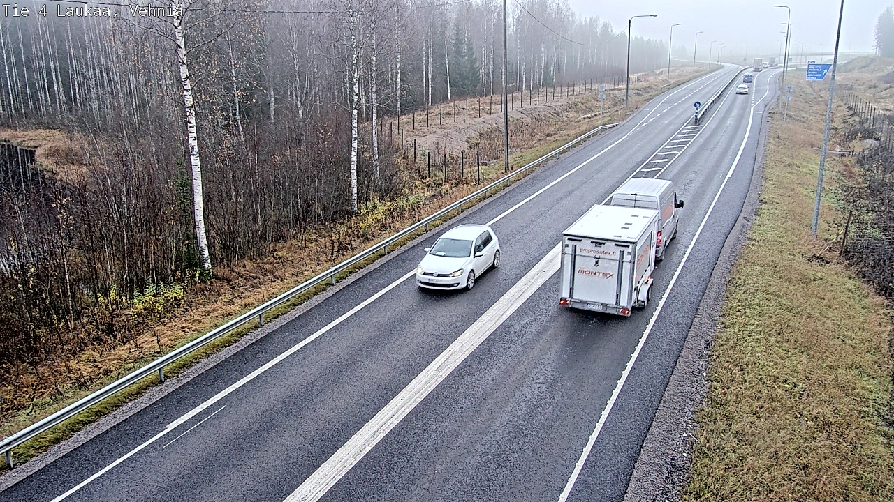 Kelikamerat Kuva Tie 4  Laukaa, Vehniä, Laukaa, Keski-Suomi