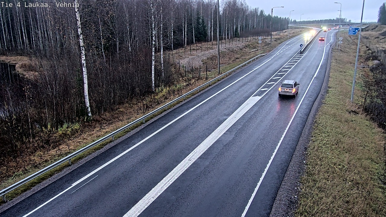 Kelikamerat Kuva Tie 4  Laukaa, Vehniä, Laukaa, Keski-Suomi