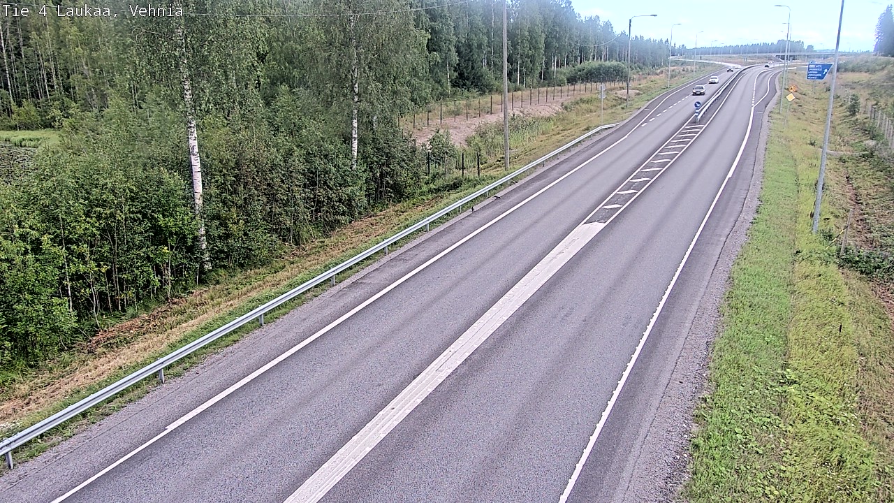 Kelikamerat Kuva Tie 4  Laukaa, Vehniä, Laukaa, Keski-Suomi