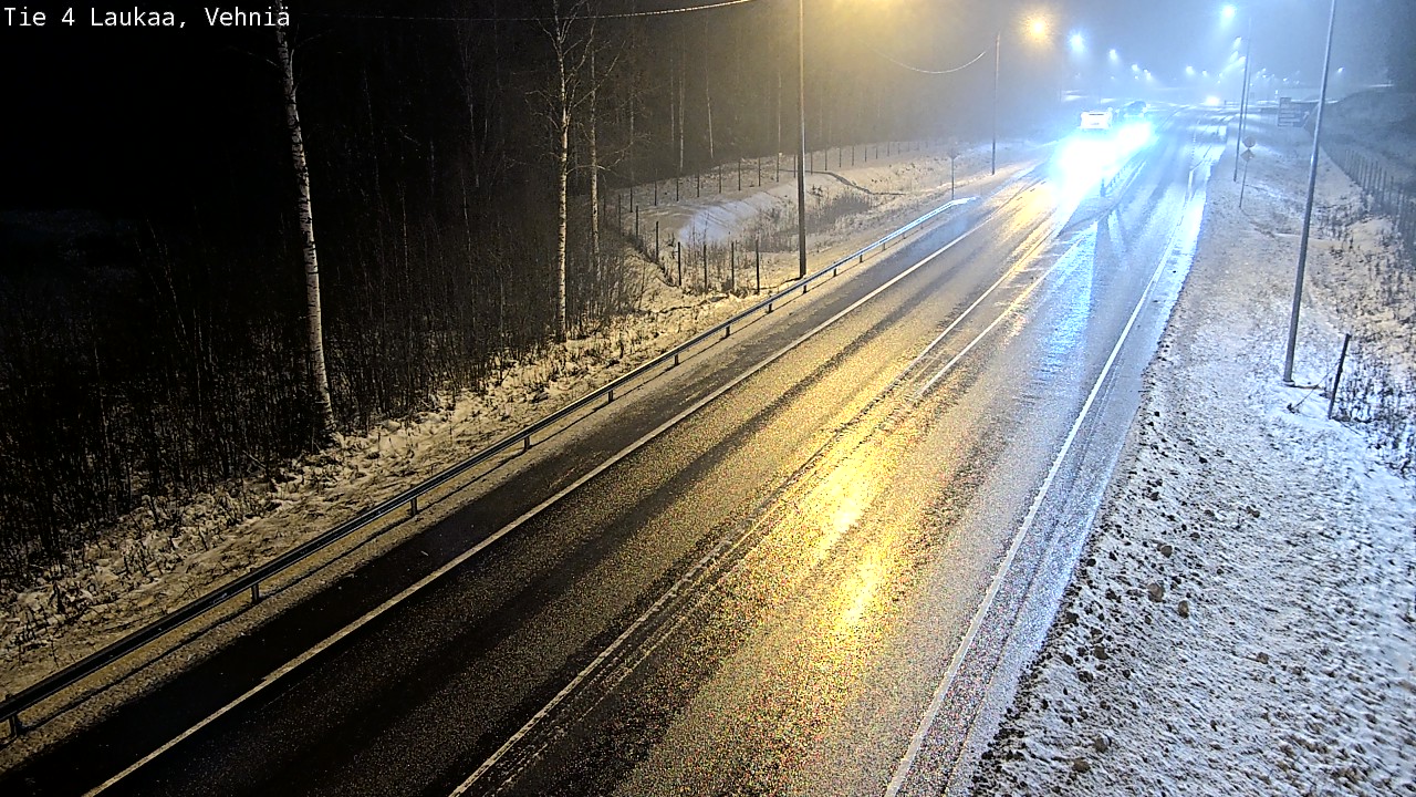 Weather Camera Image Väg 4  Laukaa, Vehniä, Laukaa, Keski-Suomi