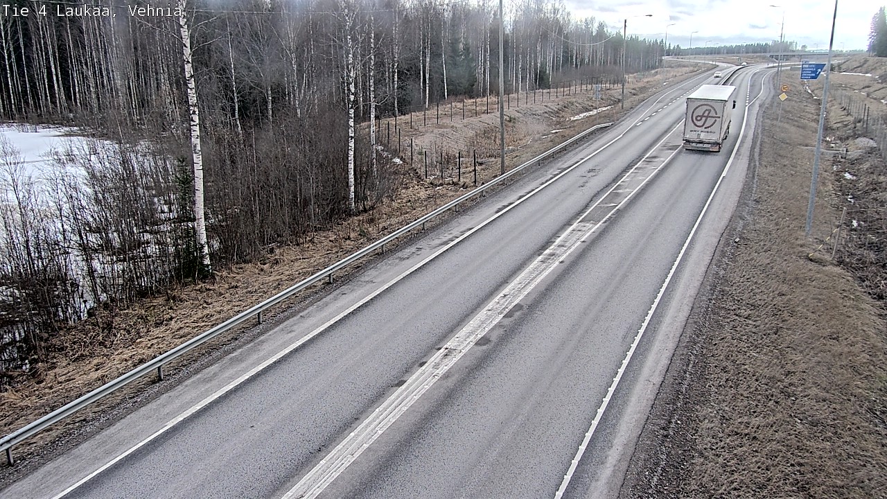Weather Camera Image Väg 4  Laukaa, Vehniä, Laukaa, Keski-Suomi