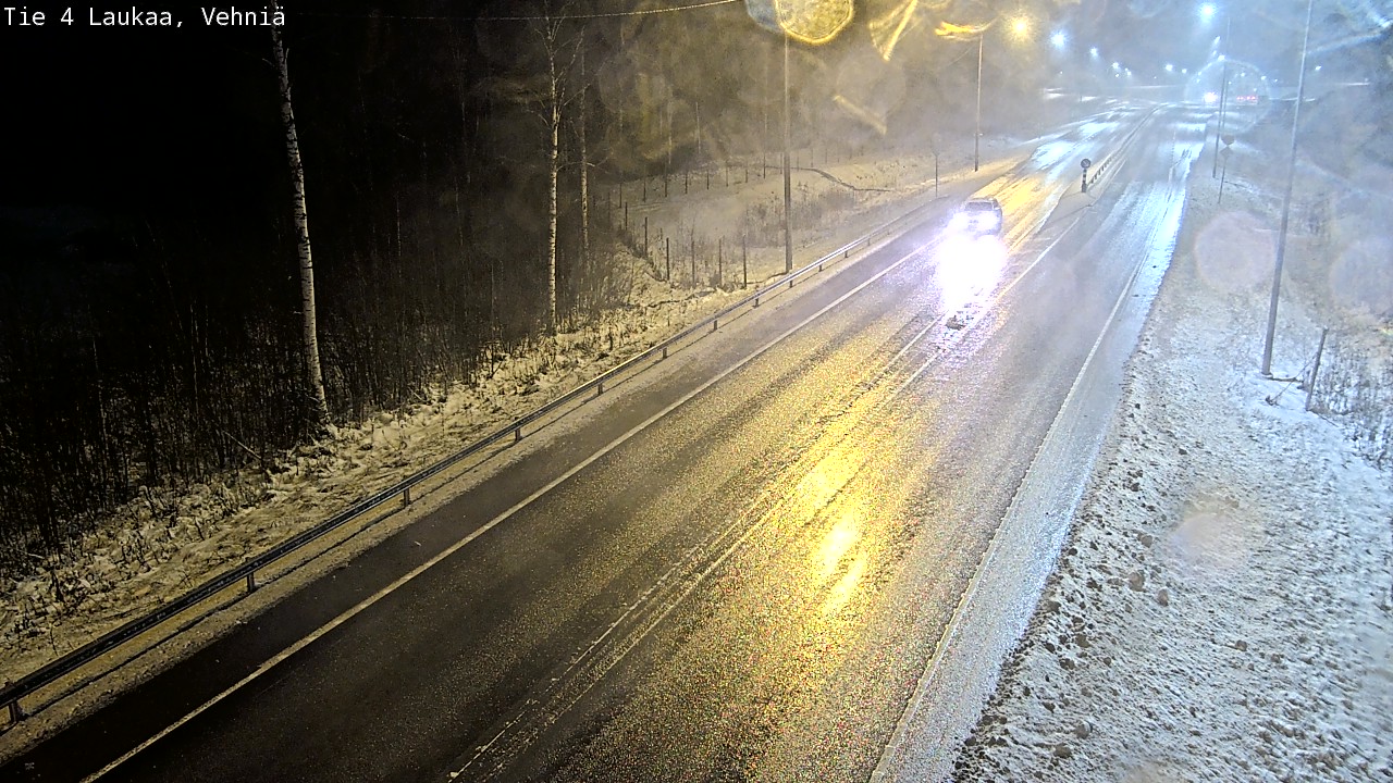 Weather Camera Image Väg 4  Laukaa, Vehniä, Laukaa, Keski-Suomi