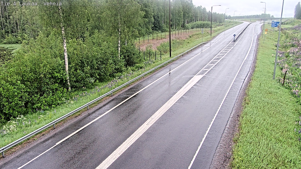Kelikamerat Kuva Tie 4  Laukaa, Vehniä, Laukaa, Keski-Suomi