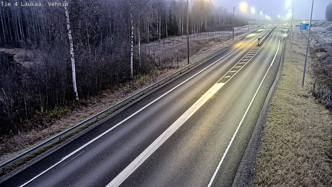 Kelikamerat Kuva Tie 4  Laukaa, Vehniä, Laukaa, Keski-Suomi
