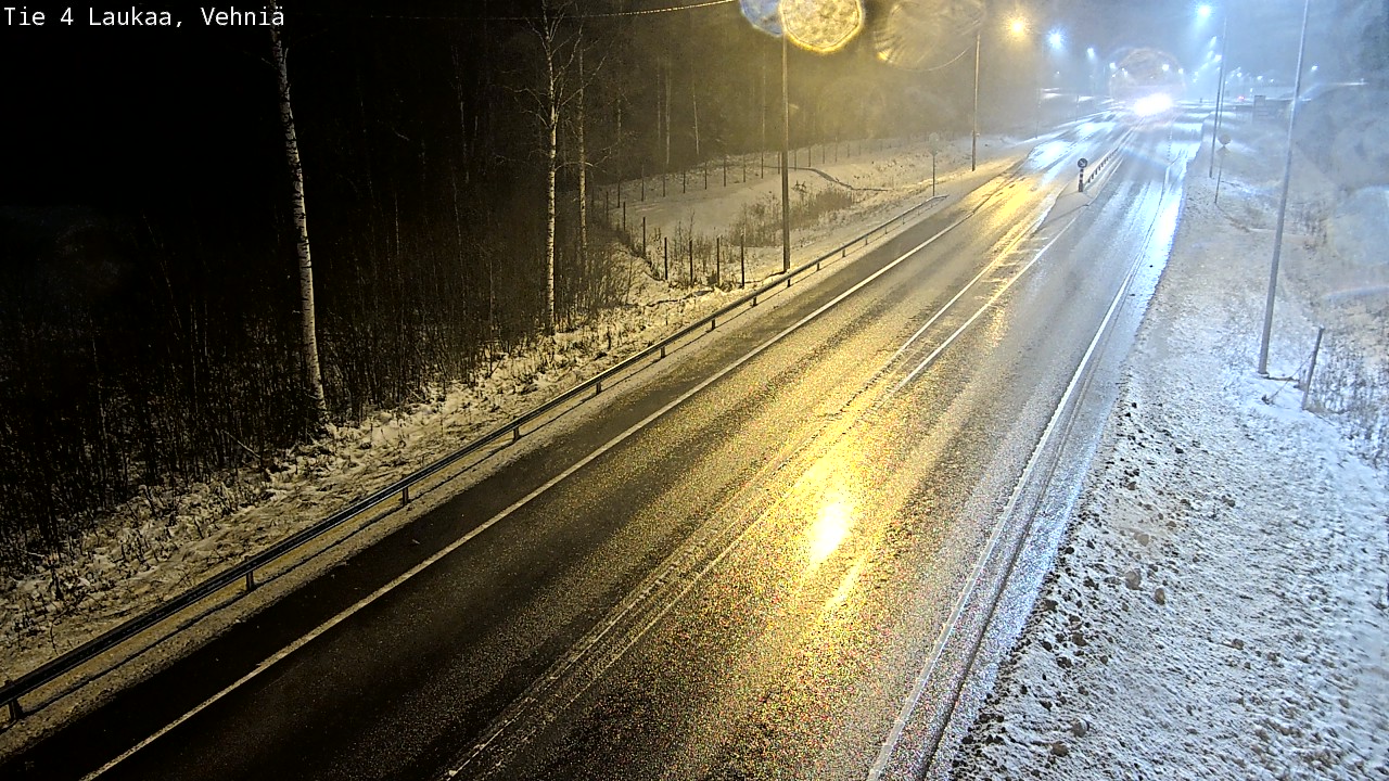 Weather Camera Image Väg 4  Laukaa, Vehniä, Laukaa, Keski-Suomi