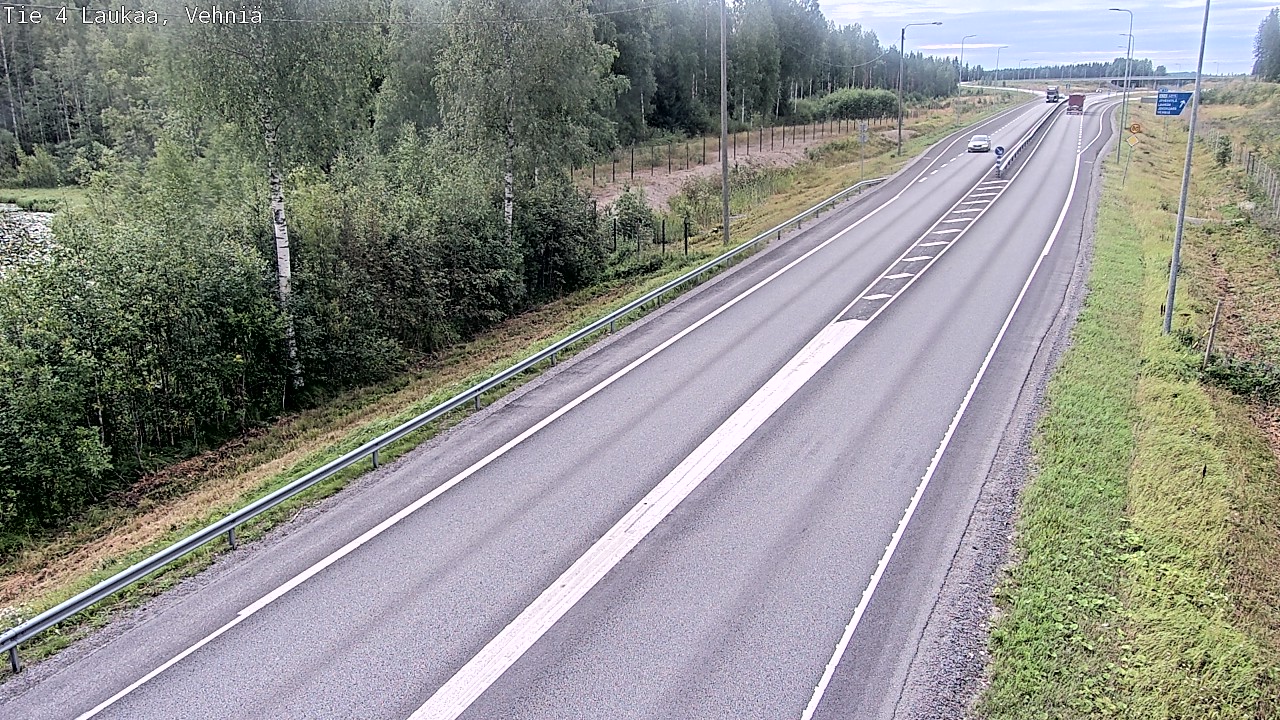 Weather Camera Image Road 4  Laukaa, Vehniä, Laukaa, Keski-Suomi