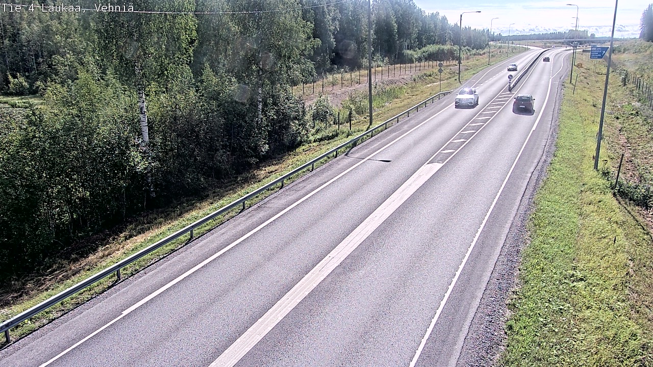 Kelikamerat Kuva Tie 4  Laukaa, Vehniä, Laukaa, Keski-Suomi