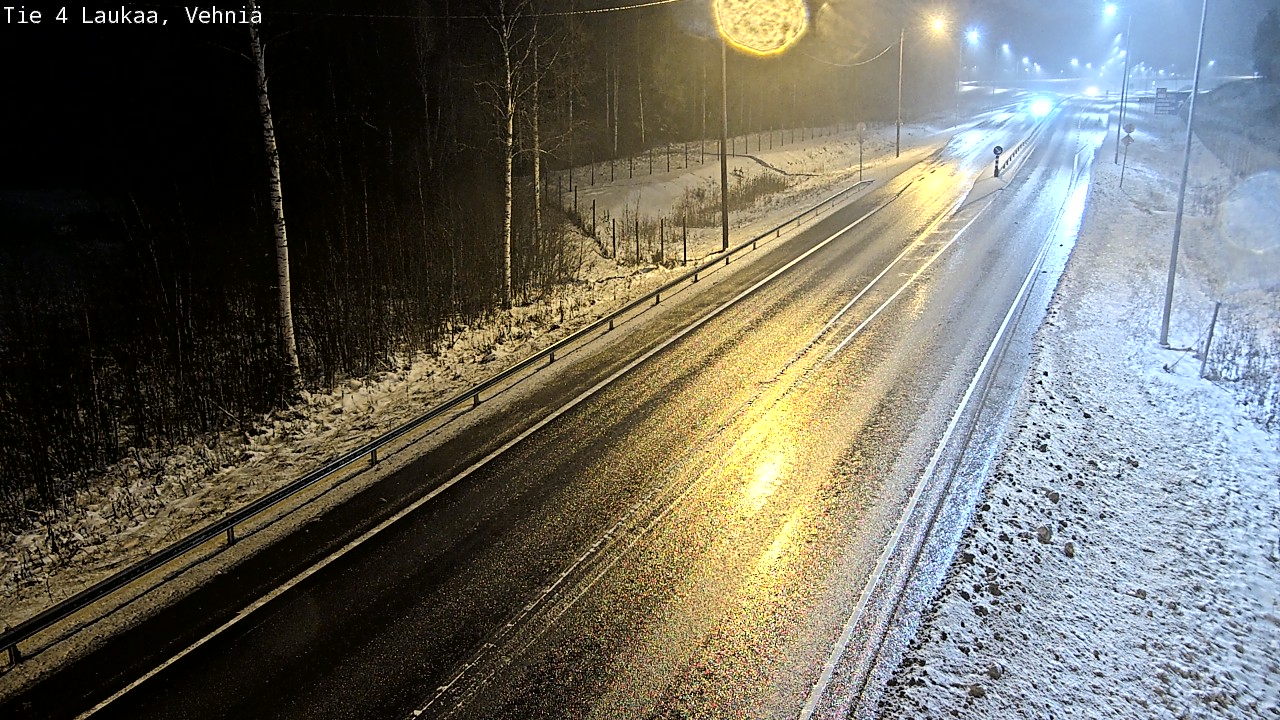 Weather Camera Image Väg 4  Laukaa, Vehniä, Laukaa, Keski-Suomi